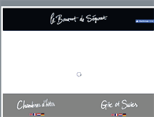 Tablet Screenshot of lebouquetdeseguret.com